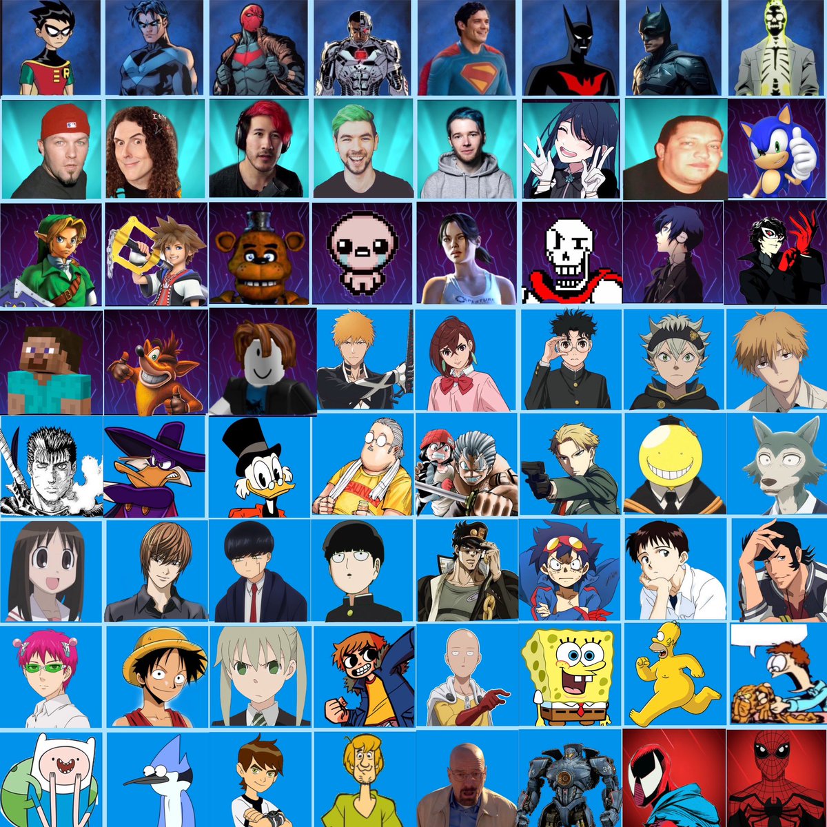 flumpoop's tweet image. my fortnite collab wishlist (i know some of these are impossible)
#Fortnite #FortniteC6S1鬼Hunters