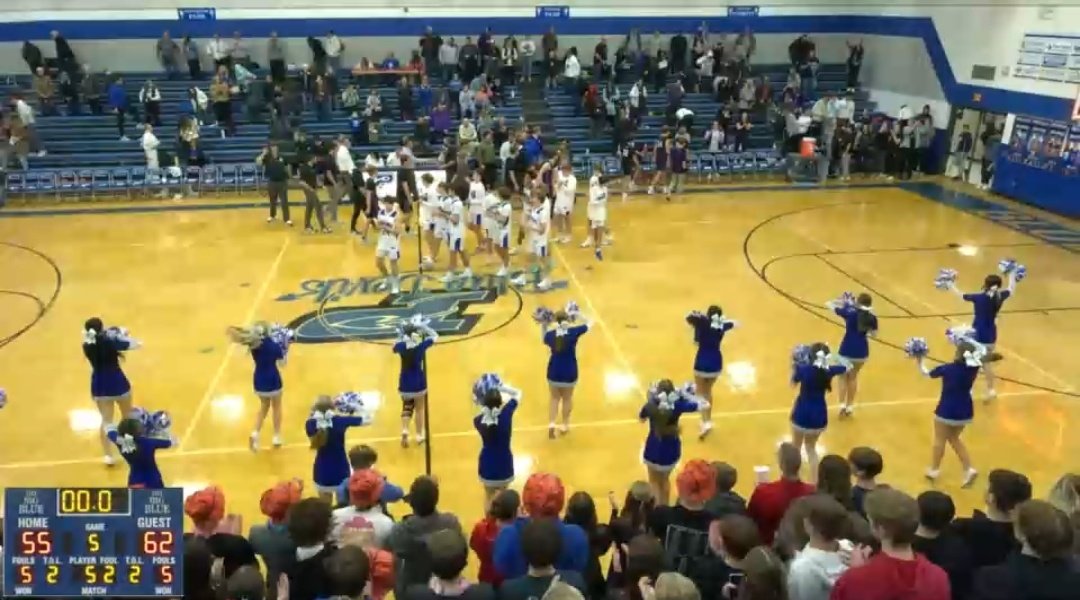 Blair boys basketball wins in OT at Plattsmouth.  #nebpreps