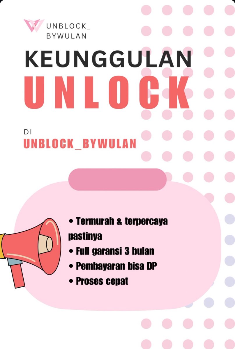 unblock.imei by wulan tweet media