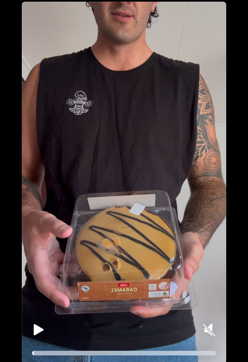 I ate a WHOLE mud cake for a video for a client. Message me “give me the cake video” and I’ll send it to you for a small price xx