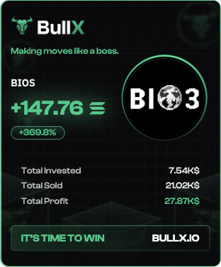 Playing with size is a different breed fr.

Been doing this a lot more and chucking 20-30-40sol to high vol launches. (after research ofc)

Started off the day -70 sol from larp ahh $TRENDS. (on me🙃)

Ended it by making it all back and double too.
Thank you $BIOS.

Still