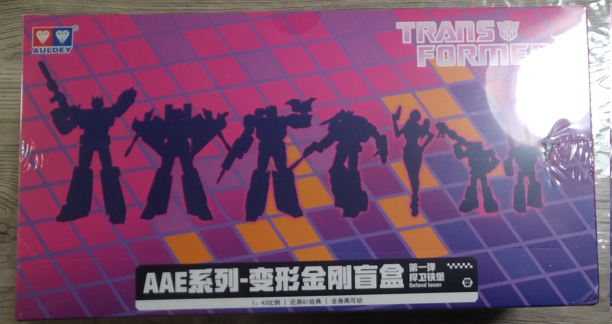 スーパーフェスティバル AULDEYの新作トランスフォーマーAAEフィギュア