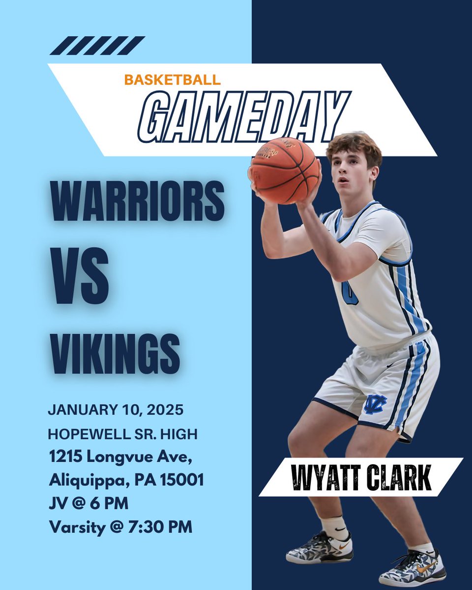 Central Valley Roundball Association (@cvroundball) on Twitter photo π FRIDAY NIGHT SHOWDOWN! π
π
 Date: Friday, January 10th
π Location: Hopewell Sr High
β° 6 PM JV Tip | 7:30 PM Varsity Tip
Get ready for a clash of experience vs. youth as our Central Valley Warriorsβthe grizzled veterans βtake on the young guys of the Hopewell Vikings! π FRIDAY NIGHT SHOWDOWN! π
π
 Date: Friday, January 10th
π Location: Hopewell Sr High
β° 6 PM JV Tip | 7:30 PM Varsity Tip
Get ready for a clash of experience vs. youth as our Central Valley Warriorsβthe grizzled veterans βtake on the young guys of the Hopewell Vikings!