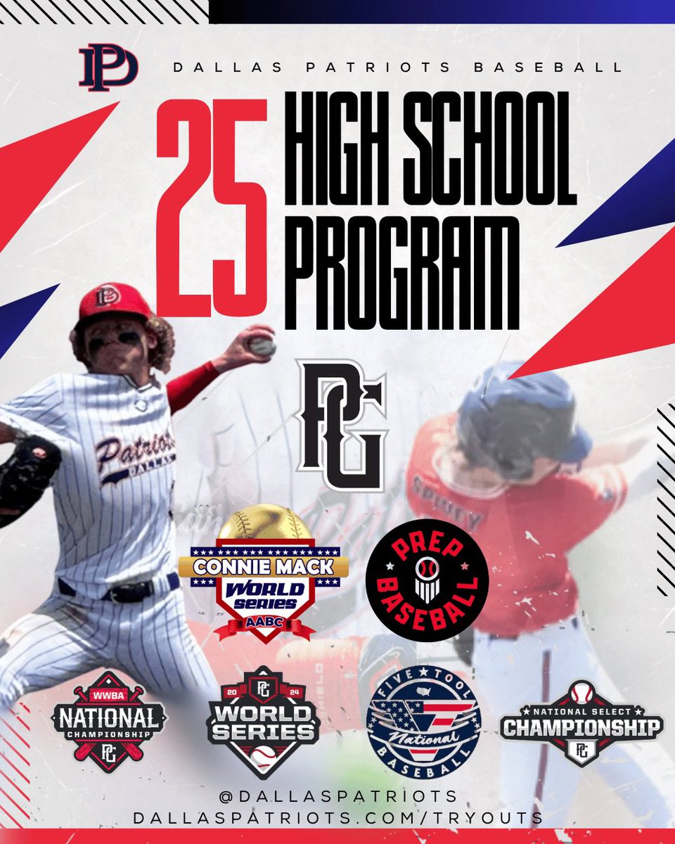 Craig Kirby (@coachckirby2) on Twitter photo Man oh man!! It’s gonna be a fun summer! Can’t wait to get going with this 2026 group!
High School guys if you’re looking for a place for the summer, this could be a great place for you! If you’re interested in joining the <a href="/DallasPatriots/">Dallas Patriots</a> please feel free reach out to me!
#DPats Man oh man!! It’s gonna be a fun summer! Can’t wait to get going with this 2026 group!
High School guys if you’re looking for a place for the summer, this could be a great place for you! If you’re interested in joining the <a href="/DallasPatriots/">Dallas Patriots</a> please feel free reach out to me!
#DPats