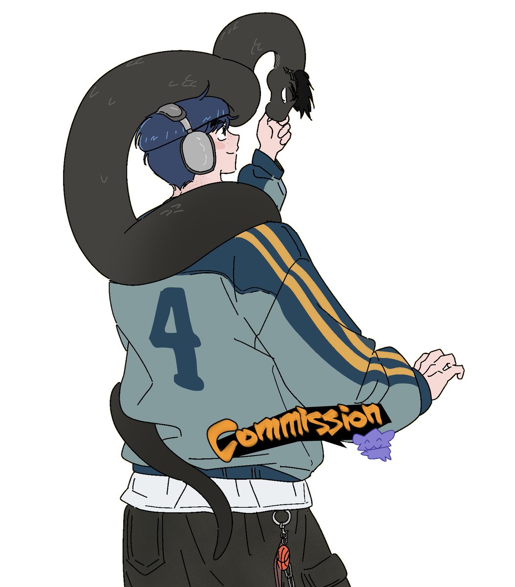 ratlove2cha's tweet image. 커미샘플로 그린 승재 태은~