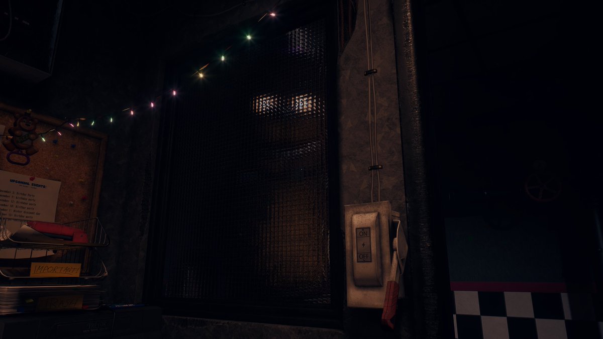 IshiiNiki's tweet image. 年明け1発目はリアルになったFNAF
『Next Week at Freddy&apos;s』を実況🎤🐻
youtube.com/live/sCUfVogyy…
Unreal Engine 5で『ピザ屋の臨場感』や『アニマトロニクスのフワフワ感』などは勿論,ストーリーも翻訳しながら楽しみます！
1/11(土)21:00~