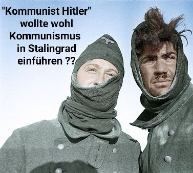 10.Januar 1943
Rote Armee startet die letzte Großoffensive gegen den Kessel von #Stalingrad
31.01. Kapitulation
Die Schlacht von Stalingrad hat 
~1 Millionen Soldaten beider Seiten das Leben gekostet
Alles schon vergessen ??
#Geschichtsrevisionismus #NSDAP #Kommunist #MuskWeidel