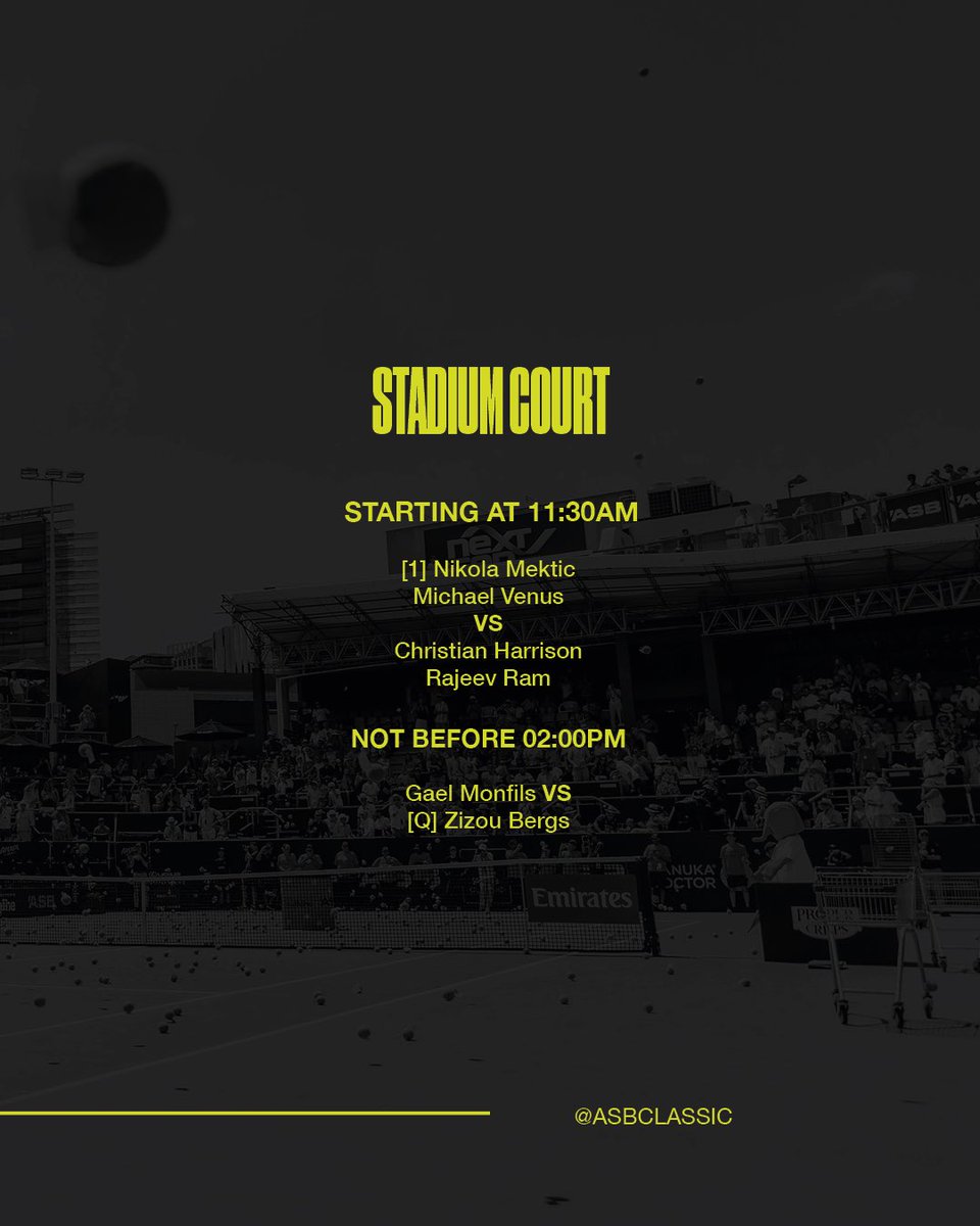 ASB Classic (@asb_classic) on Twitter photo The final day ๐ฅน๐
#ASBClassic25 The final day ๐ฅน๐
#ASBClassic25