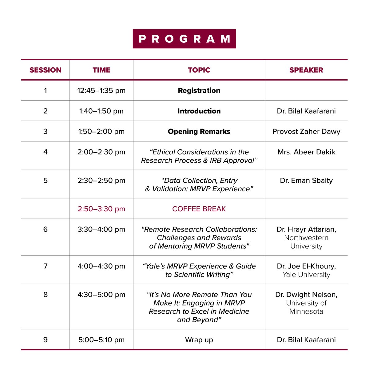 Bilal R. Kaafarani tweet media