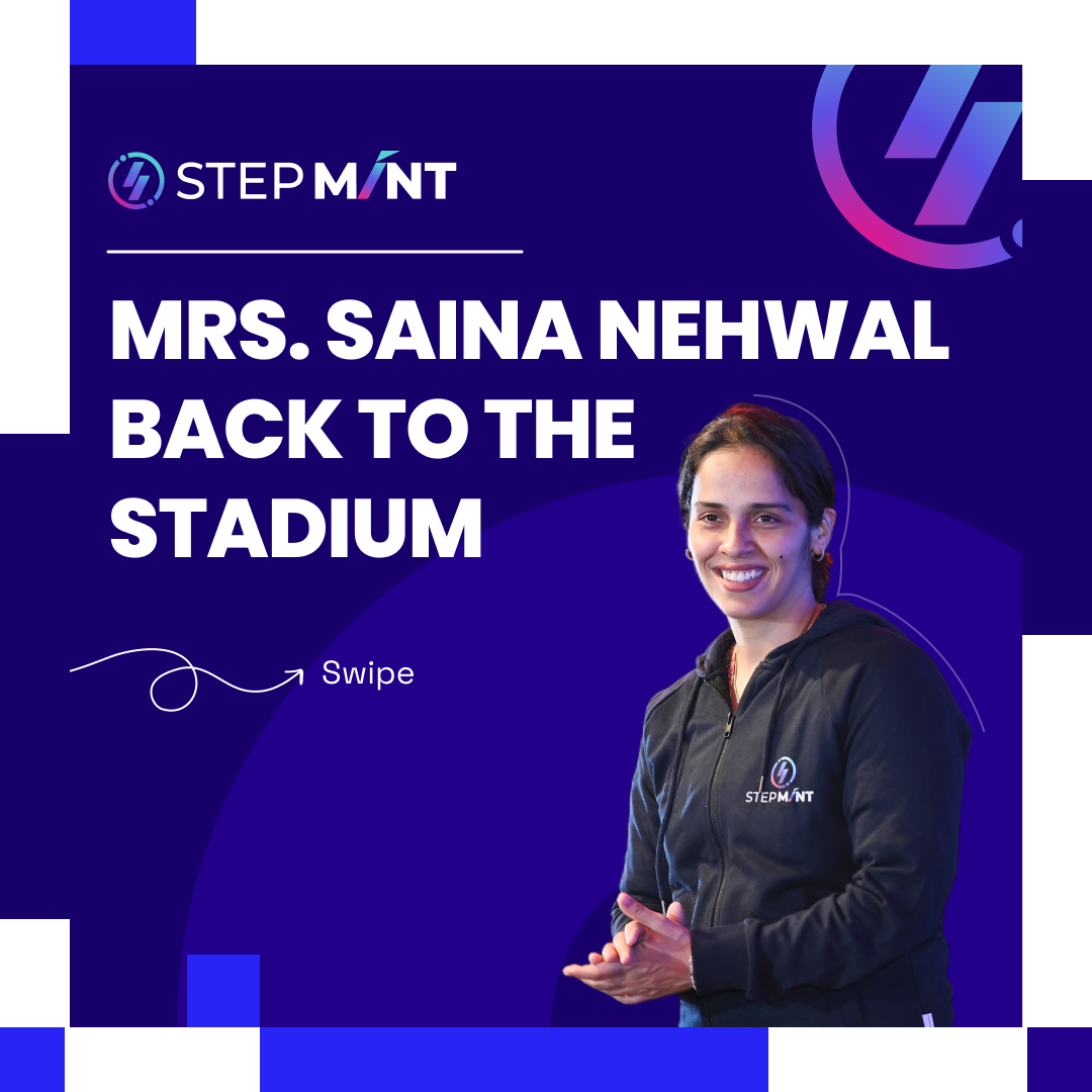 step_mint's tweet photo. Dear 𝗠𝗿𝘀. 𝗦𝗮𝗶𝗻𝗮 𝗡𝗲𝗵𝘄𝗮𝗹 @NSaina,

Your presence as the 𝑩𝒓𝒂𝒏𝒅 𝑨𝒎𝒃𝒂𝒔𝒔𝒂𝒅𝒐𝒓  at StepMint’s Leadership Development Program on January 7th at Talkatora Stadium was truly transformative. Your inspiring journey as a 𝘀𝗽𝗼𝗿𝘁𝘀 𝗶𝗰𝗼𝗻🏅perfectly embodies the values of endurance, strength, and excellence that StepMint stands for.✨

Your words left a lasting impression on the audience, motivating us all to step up—both in fitness and life. Thank you for making the event unforgettable. We look forward to more impactful collaborations as we take bold steps forward together.👏

Warm regards,
Team StepMint