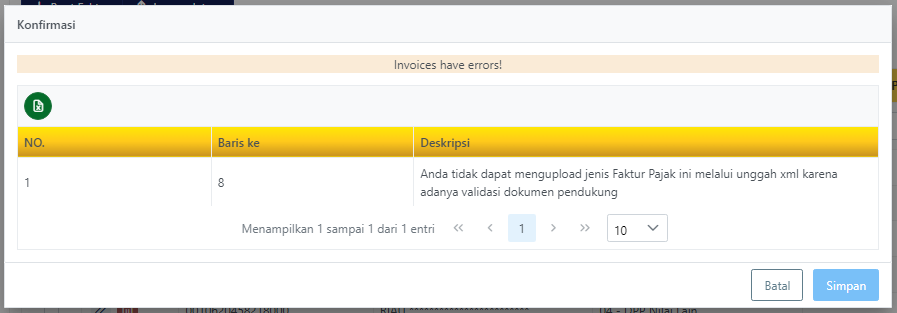 __dinds's tweet photo. @kring_pajak min untuk faktur pajak kode 07 apa tidak bisa input via import xml ya?
harus lewat manual karena ada validasi nomor pendukung? https://t.co/s1MZo6boI2