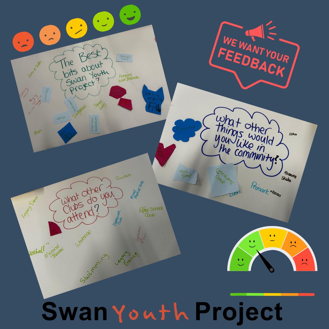 Feedback month has started! Alongside an in-depth survey, we are also collecting feedback via our craft table too - we try to make sure it is as accessible to all to take part in.