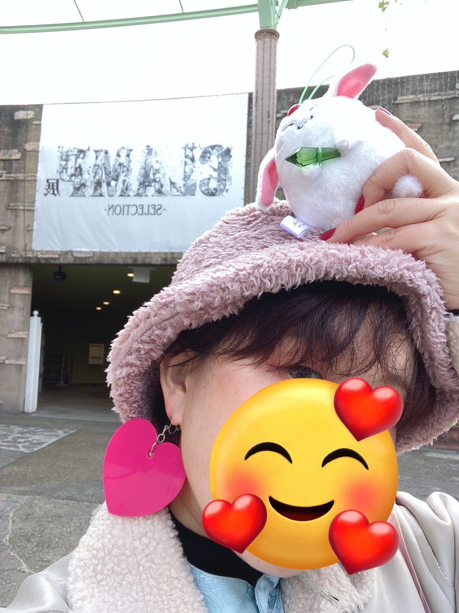 雪降る中3度目のCLAMP展行ってきましたゾ❤︎
あんなちゃんの昴流くんカラーと北都ちゃん意識したイヤリングでバビロン風コーデ✌︎✨