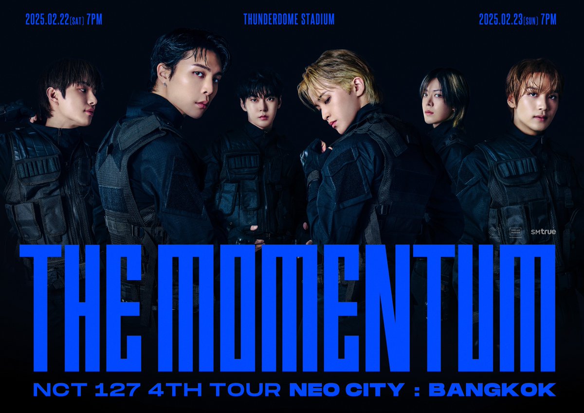 NCT 127 4TH TOUR ‘NEO CITY : BANGKOK – THE MOMENTUM’
 
It’s almost time! “NCTzen 127” Membership (GL) Pre-Sale kicks off at 7PM tonight. (Local time) ⚙️💚
➫ allticket.com/event/NCT127_N…
 
#NCT127 #NEOCITY #NEOCITY_THE_MOMENTUM
#NCT127_NEOCITY_THE_MOMENTUM