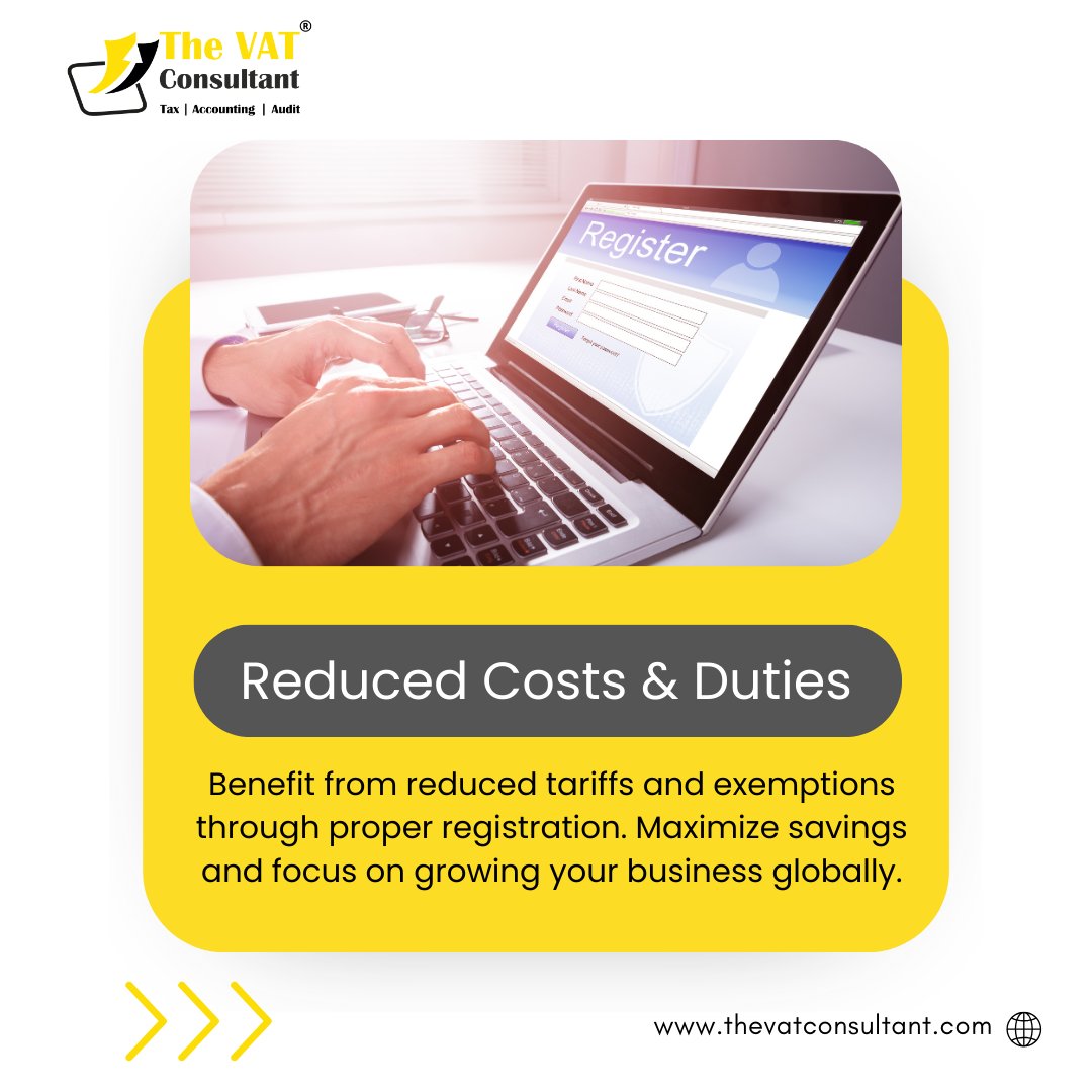 vat_consultants's tweet photo. 🌍 Simplify Your Trade Journey Today!
💼 Don’t let unregistered processes slow you down! Get the expert guidance you need to ensure seamless trade operations with The VAT Consultant.
👉 Visit: https://t.co/oKxOHJitjZ
📞 Call: +971 52 596 6056
#CustomRegistration #TradeEase https://t.co/fsDe8rnFYy