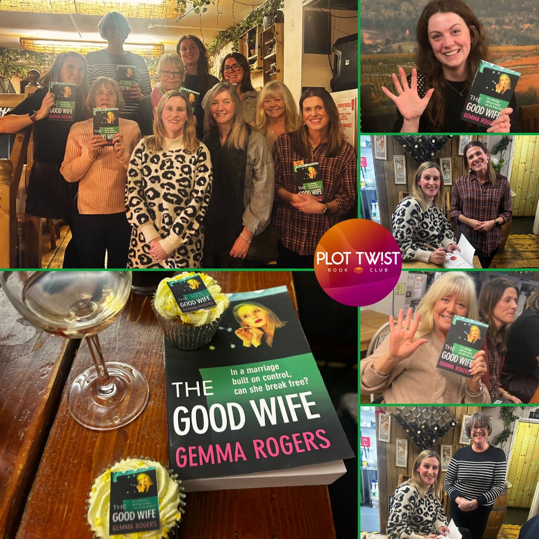 Boldwood Books (@boldwoodbooks) on Twitter photo We're so glad to see that <a href="/GemmaRogers79/">Gemma Rogers Author ๐</a> had a blast with the <a href="/PlotTwistBkClub/">Plot Twist Book Club</a> members, who picked (and LOVED!) #TheGoodWife as their December read! ๐
Feeling FOMO? Pick your copy of this unputdownable thriller here ๐ mybook.to/goodwifesocial We're so glad to see that <a href="/GemmaRogers79/">Gemma Rogers Author ๐</a> had a blast with the <a href="/PlotTwistBkClub/">Plot Twist Book Club</a> members, who picked (and LOVED!) #TheGoodWife as their December read! ๐
Feeling FOMO? Pick your copy of this unputdownable thriller here ๐ mybook.to/goodwifesocial