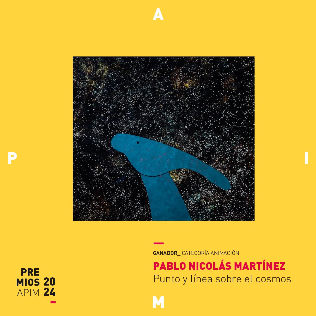 Os presentamos el trabajo de Pablo Nicolás Martínez Ballarín, "Punto y línea sobre el cosmos", ganador de la Categoría de Animación/Concept/Videojuegos. Este trabajo es un cortometraje de animación en papel y cut-out que consigue un resultado impactante ¡Enhorabuena Pablo!