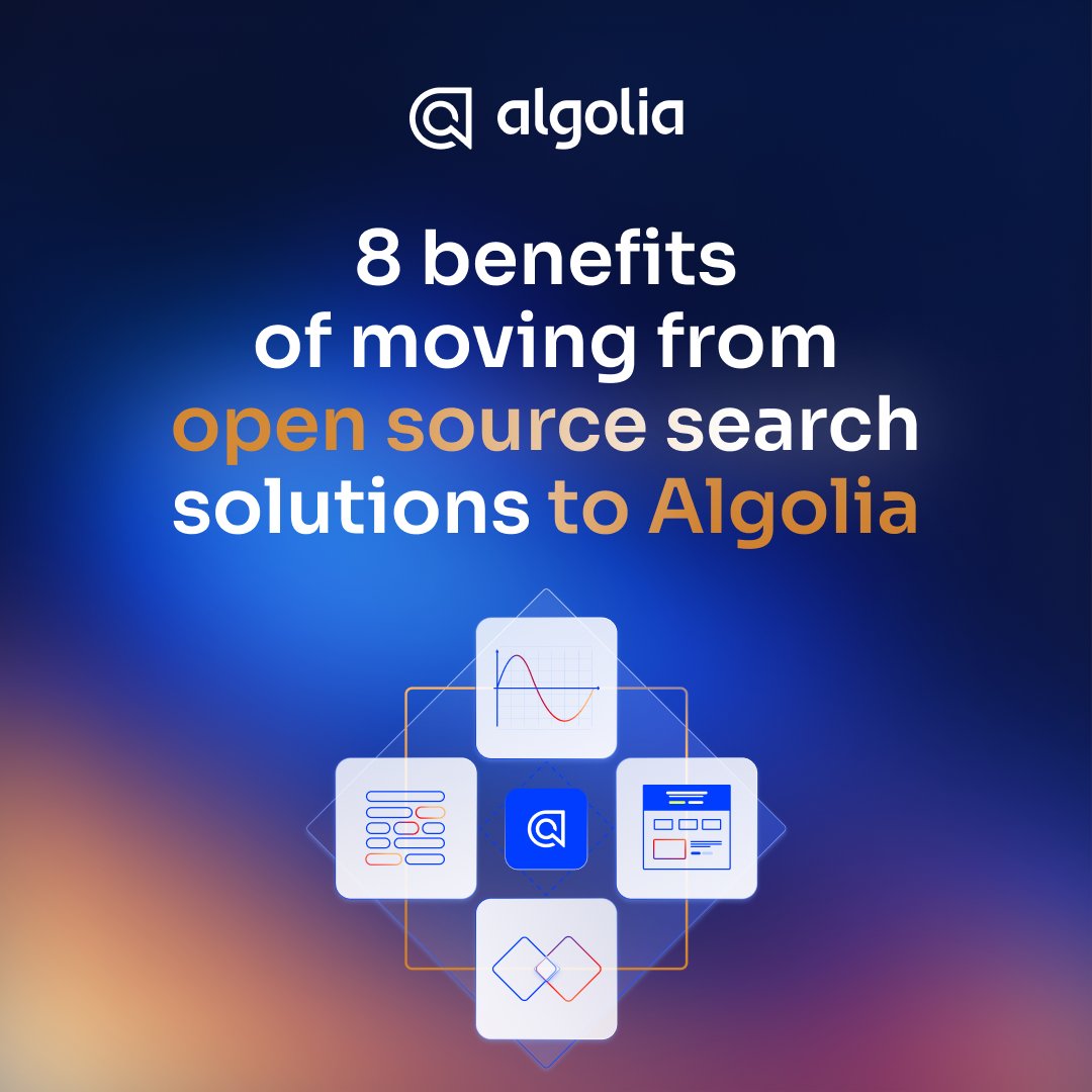 algolia's tweet photo. Curious how Algolia stacks up against #OpenSourceSearch? 🔍 Building exceptional search takes serious investment.

Our latest ebook dives into a detailed comparison between Algolia and open-source solutions, helping you choose the right path for your business.  

Check it out →…