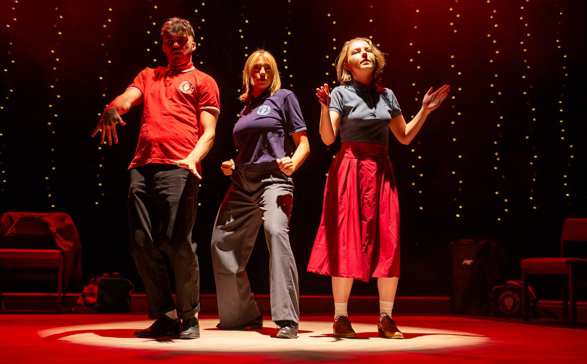 Gala Durham (@galadurham) on Twitter photo After its 2024 sell-out tour, <a href="/jgodberco/">John Godber Company</a>'s Do I Love You? comes to Gala Durham!
Spread the talc, grab your loafers & join Sally, Nat & Kyle in this hilarious comedy as they develop a love for Northern Soul!
📅 Fri 11 & Sat 12 Apr, 7.30pm (+2.30pm Sat)
🎟️ galadurham.co.uk/do-i-love-you After its 2024 sell-out tour, <a href="/jgodberco/">John Godber Company</a>'s Do I Love You? comes to Gala Durham!
Spread the talc, grab your loafers & join Sally, Nat & Kyle in this hilarious comedy as they develop a love for Northern Soul!
📅 Fri 11 & Sat 12 Apr, 7.30pm (+2.30pm Sat)
🎟️ galadurham.co.uk/do-i-love-you