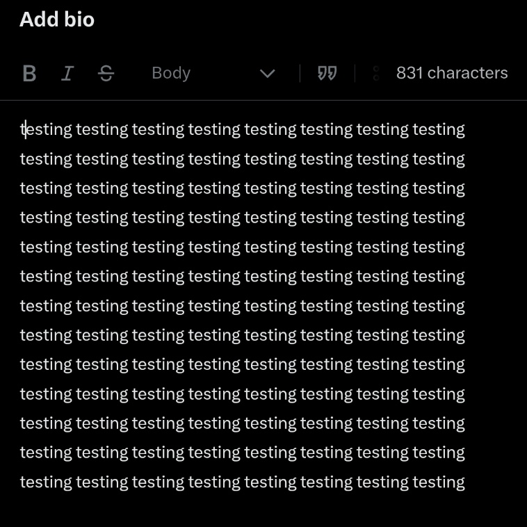 X Expanded Bio Twitter's “expanded bio” feature is now available to free users 👀 To ...