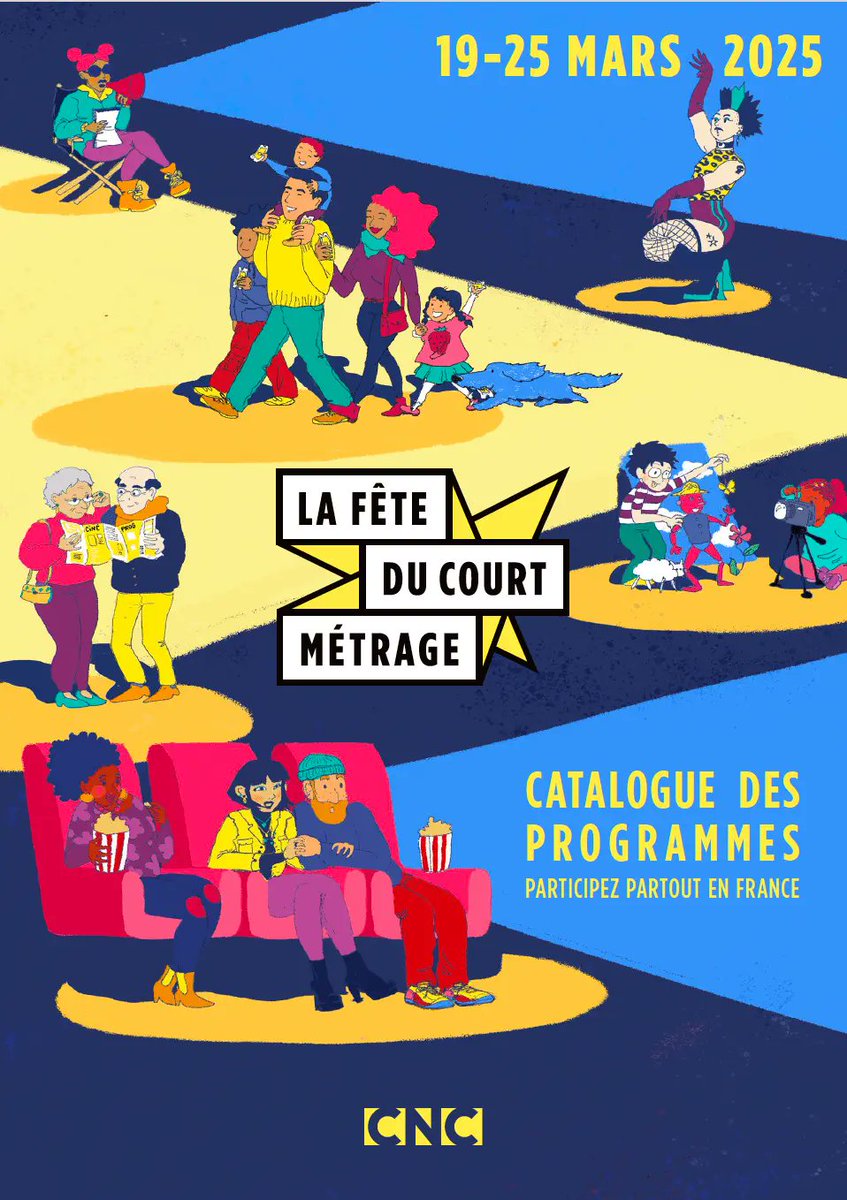 🎥 #Cinéma | Tous niveaux

🔶 L’édition 2025 de La Fête du court-métrage <a href="/lafeteducourt/">La Fête du court métrage</a>, sur le thème de la #famille, aura lieu du 19 au 25 mars; les inscriptions sont ouvertes jusqu’au 14 février. 

Le programme 👉 lafeteducourt.com/edition/progra…
Inscriptions 👉 portail.lafeteducourt.com