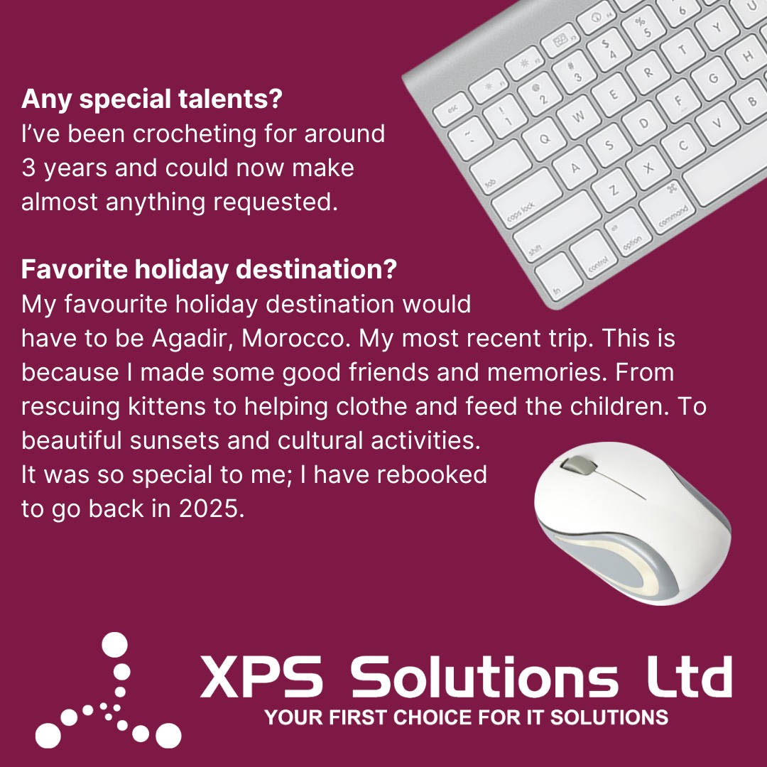 Next up on our Team Posts is the lovely Shannen! 😊 

xps-ltd.com
#XPS #XPSSolutions #teampost #meettheteam