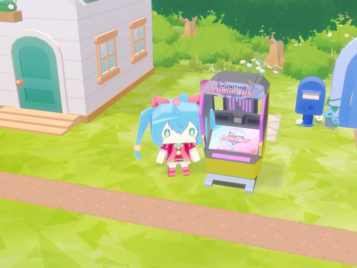 MAYA@プロフィールの確認お願いします CHUNITHM筐体スケッチさせてもらって作れたー！設置したのでいるか