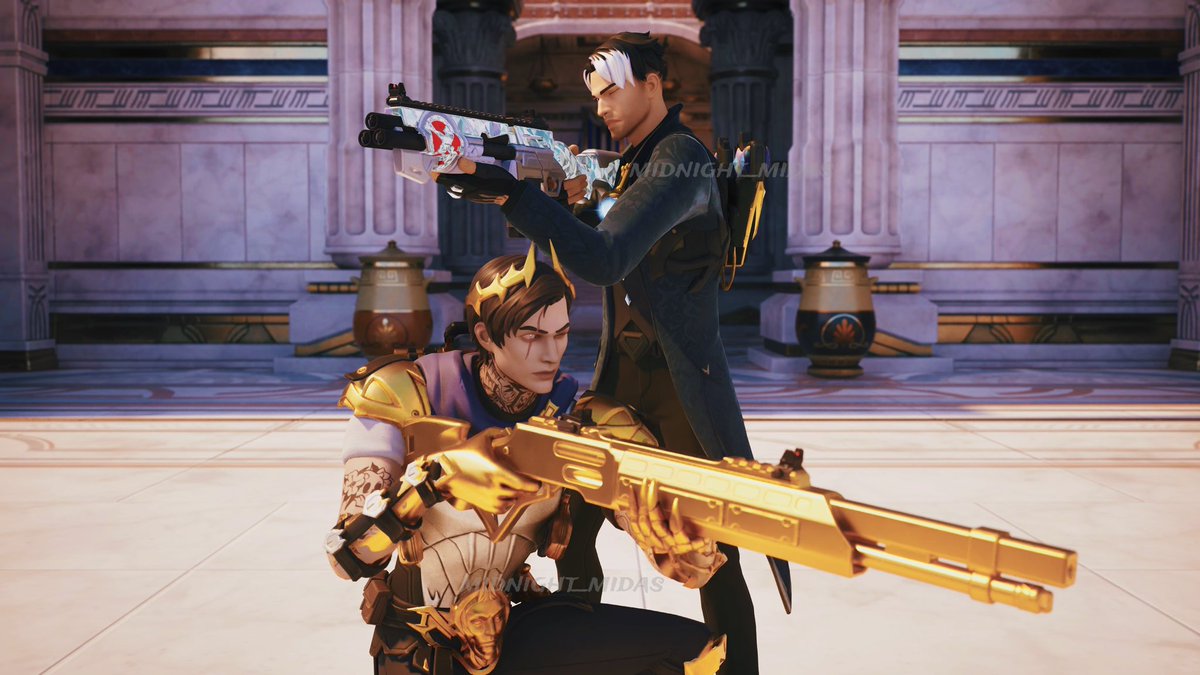 midnight_midas's tweet photo. “Don’t worry babe, I’ve got your six.”
————
Hello chat, I have returned, because I was informed that there is a Mount Olympus remake map. It was a must to recreate a Midague image I saw, and this was a result. I hope you all enjoy!
#Midague #Fortnite #Midas #Montague https://t.co/xP8PuDgJN4