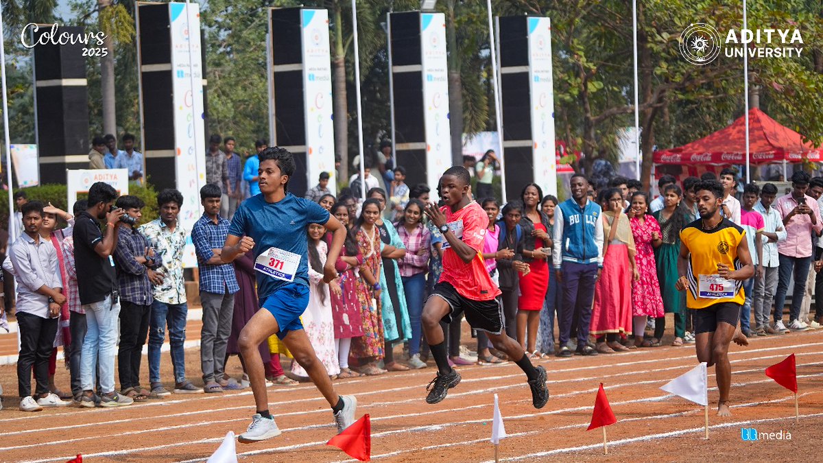 adityaedugrp's tweet image. The sports events at Colours 2025 have kicked off with full energy! 🏅 From intense competitions to fun-filled performances, the campus is buzzing with excitement. ⚽🏀

🎉 #Colours2025 #AdityaUniversity #SportsFiesta