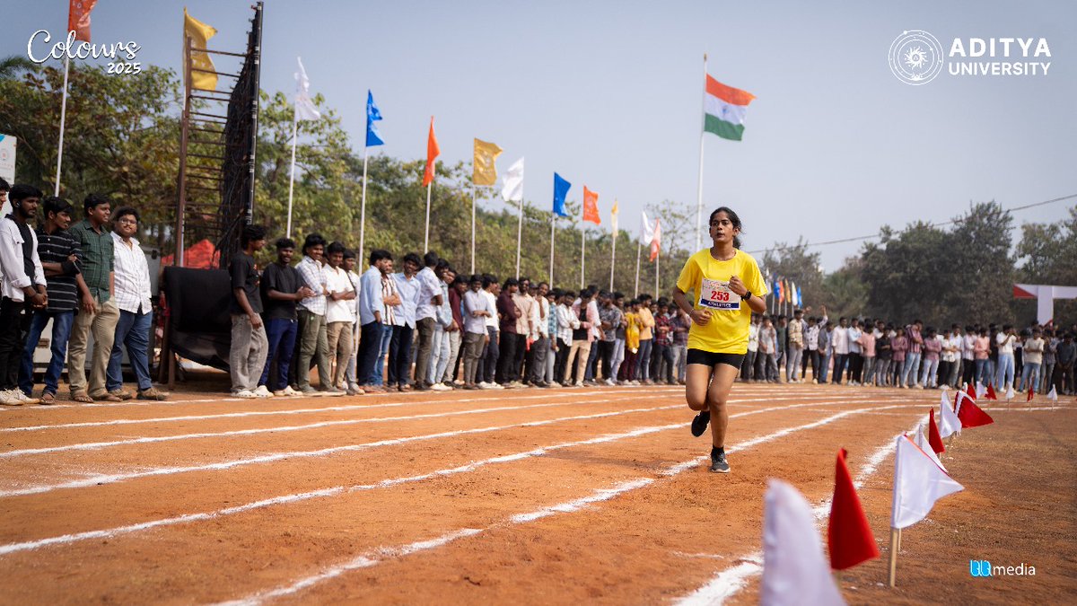 adityaedugrp's tweet image. The sports events at Colours 2025 have kicked off with full energy! 🏅 From intense competitions to fun-filled performances, the campus is buzzing with excitement. ⚽🏀

🎉 #Colours2025 #AdityaUniversity #SportsFiesta