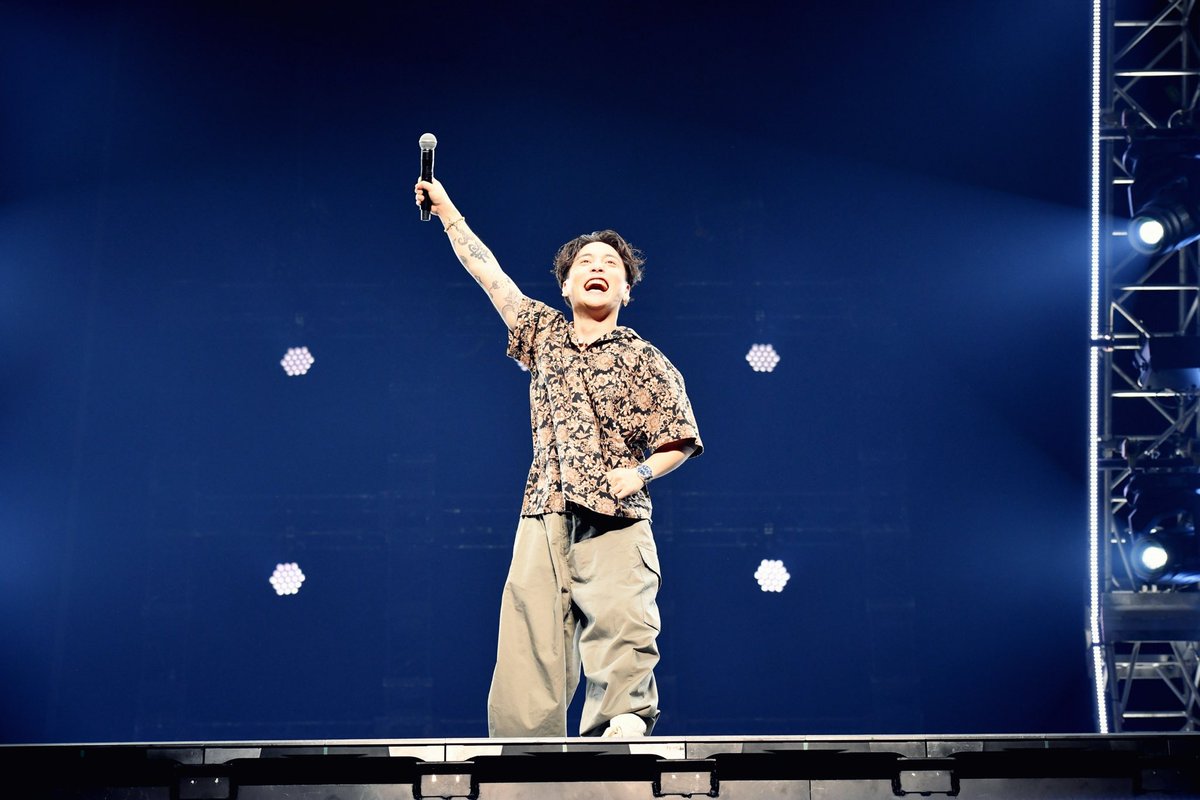 yuuri_official's tweet photo. おおさか！！

この2日間で全部出し切った。
最高の景色だったな！！

アリーナツアー遊びに来てくれたみんなありがとう🤘🤘

📷Photo by @H_and_A https://t.co/jpF8iAf0gf
