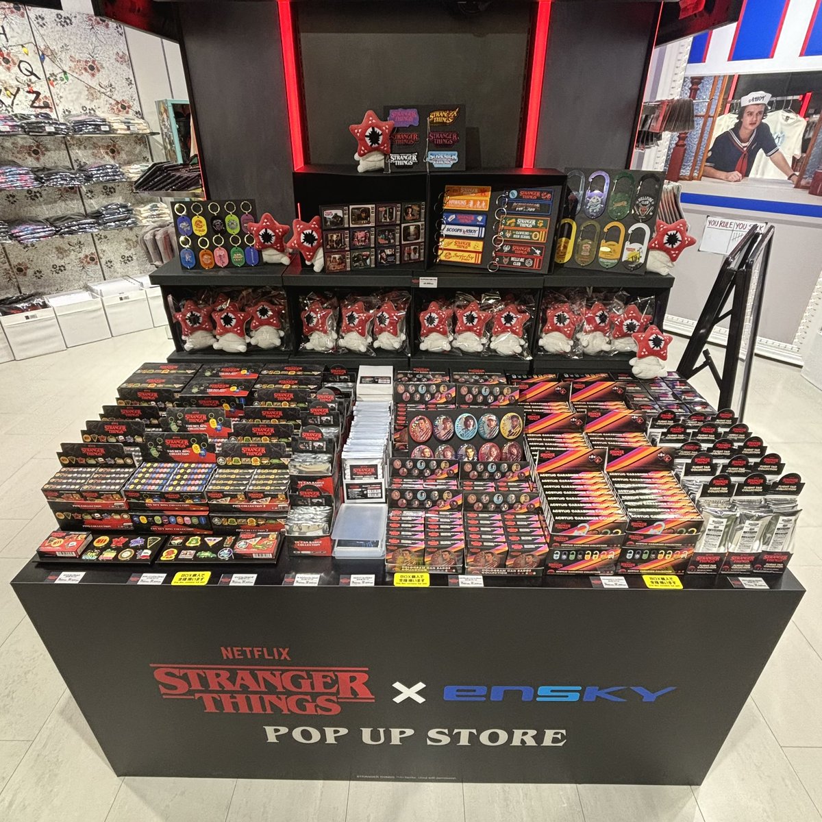 🔥STRANGER THINGS POPUP STORE オープン🍕 ＼ Netflixシリーズ