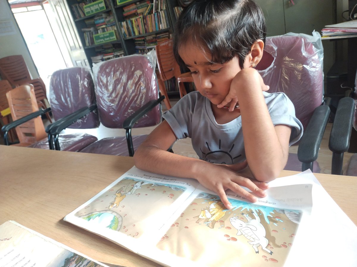 suchithra_y's tweet photo. #kidsinlibrary #librariesforall https://t.co/nvQF4fmon0
