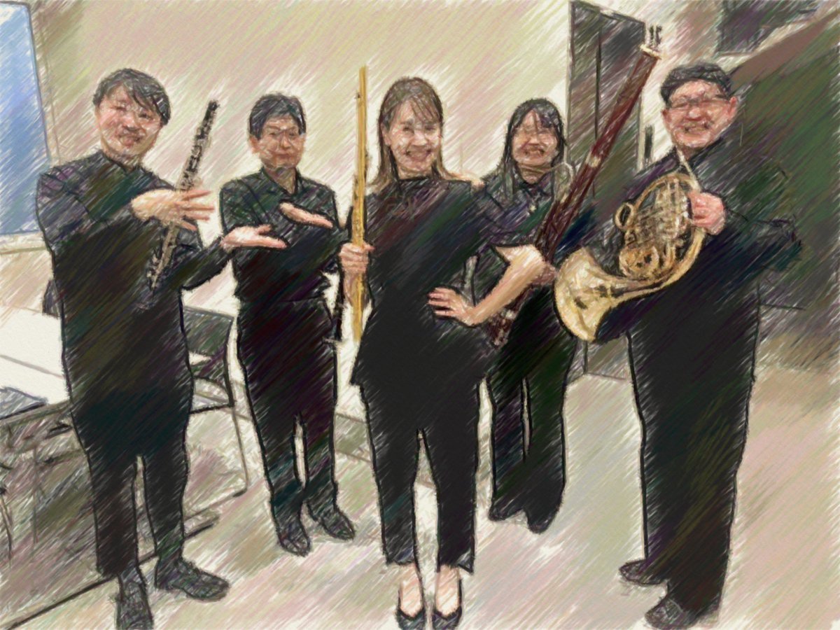 木管5重奏団 いつつぼし@G.A.P演奏会1/4メイドインアビス tweet media