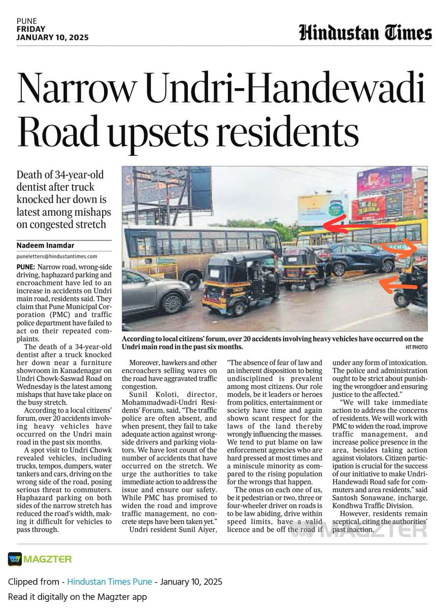 AiyerSunil's tweet photo. #lackofinfrastructure #unplannedgrowth
@Dev_Fadnavis @AjitPawarSpeaks
@DrRajBhosale @NIBMFORUM @PMOIndia
Our planners, administrators and developers should provide necessary infrastructure and proper governance as otherwise the city is falling apart. Vehicles more than humans https://t.co/v2mBppvcyd