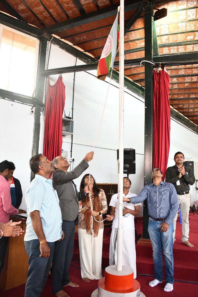 We were honored by the visit of senior Indian Foreign Service officer Shri Viraj Singh (IFS 1977 batch). He spent considerable time at the SVYASA campus and showed great interest in all our activities.
#IFS #IndianForeignService #MinistryOfExternalAffairs #ambassadornewdelhi