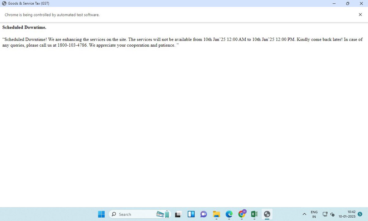 Sudhirhalakhndi's tweet image. GSTN will not work till 12 PM . Be careful and plan the work accordingly.