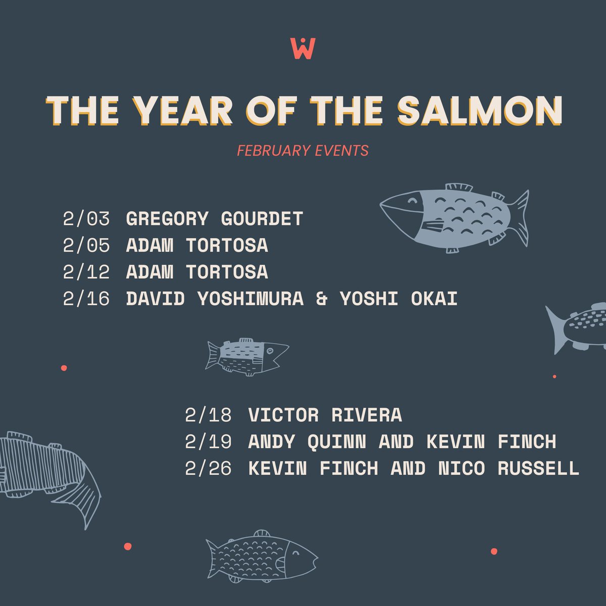 Land ho! We’re beyond excited to announce the February lineup for our 2025 invite-only pop-up series. 

If you signed up for the chance to make reservations via our newsletter, be sure to check your inbox (individual reservation links are dropping now!).