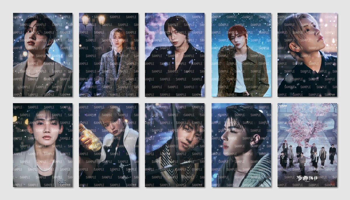 &TEAM K 雪明かり ショーケース ショケ 限定 トレカ &TEAM K 雪明かり