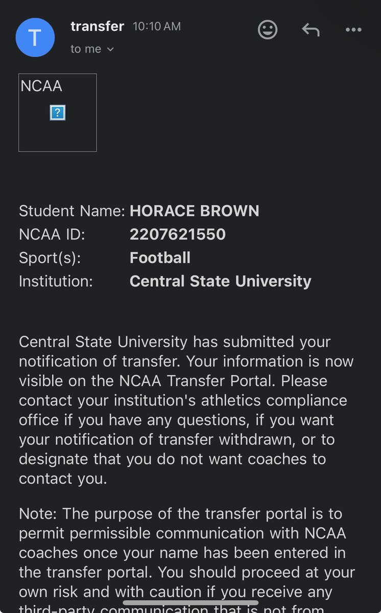 I’m officially in the Transfer Portal w/ 3 years of eligibility looking for a juco home!!