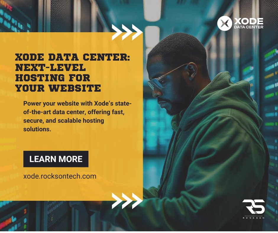 XodeNet's tweet image. Xode Data Center: Cutting-Edge Hosting for Your Website ⚡

Experience lightning-fast speeds and secure hosting infrastructure.
#XodeDataCenter #FastHosting #Web3Solutions #PerformanceHosting