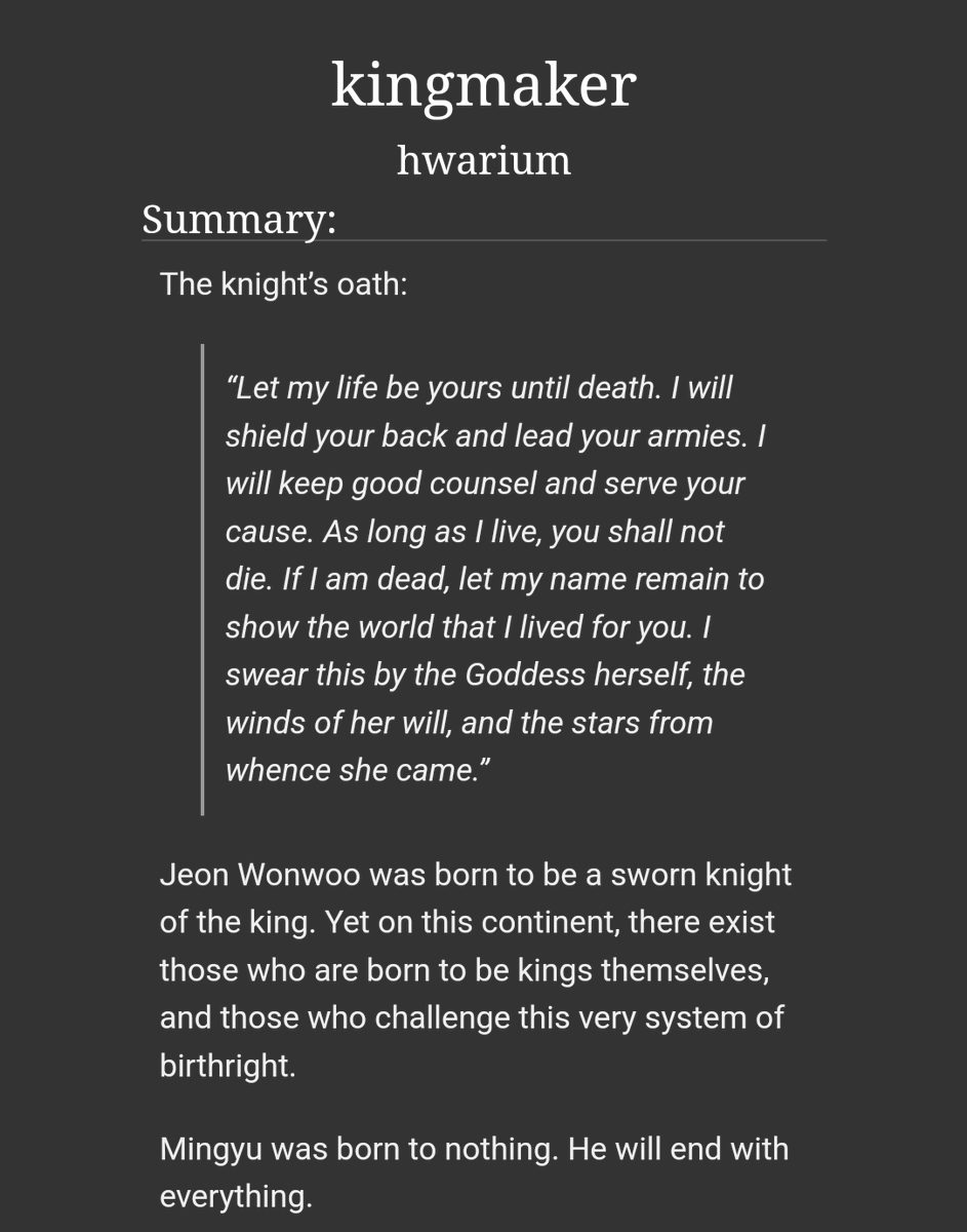 noctiluce's tweet photo. [kingmaker]
✾ wonwoo centric (+ minwon and jeongcheol)
✾ 15k
✾ 17hols fill for @klavvrites 

https://t.co/hhXeq6gMAo https://t.co/FzFnPvPdhU