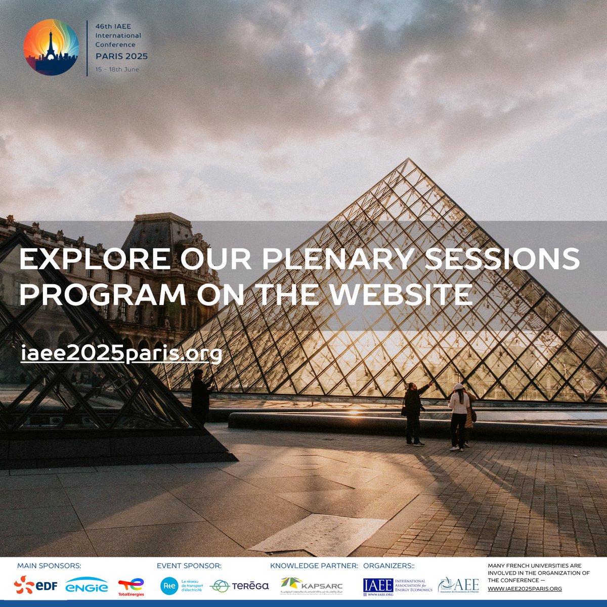 Submit your abstract by January 17th to ensure your ideas are included

#iaee2025paris

iaee2025paris.org