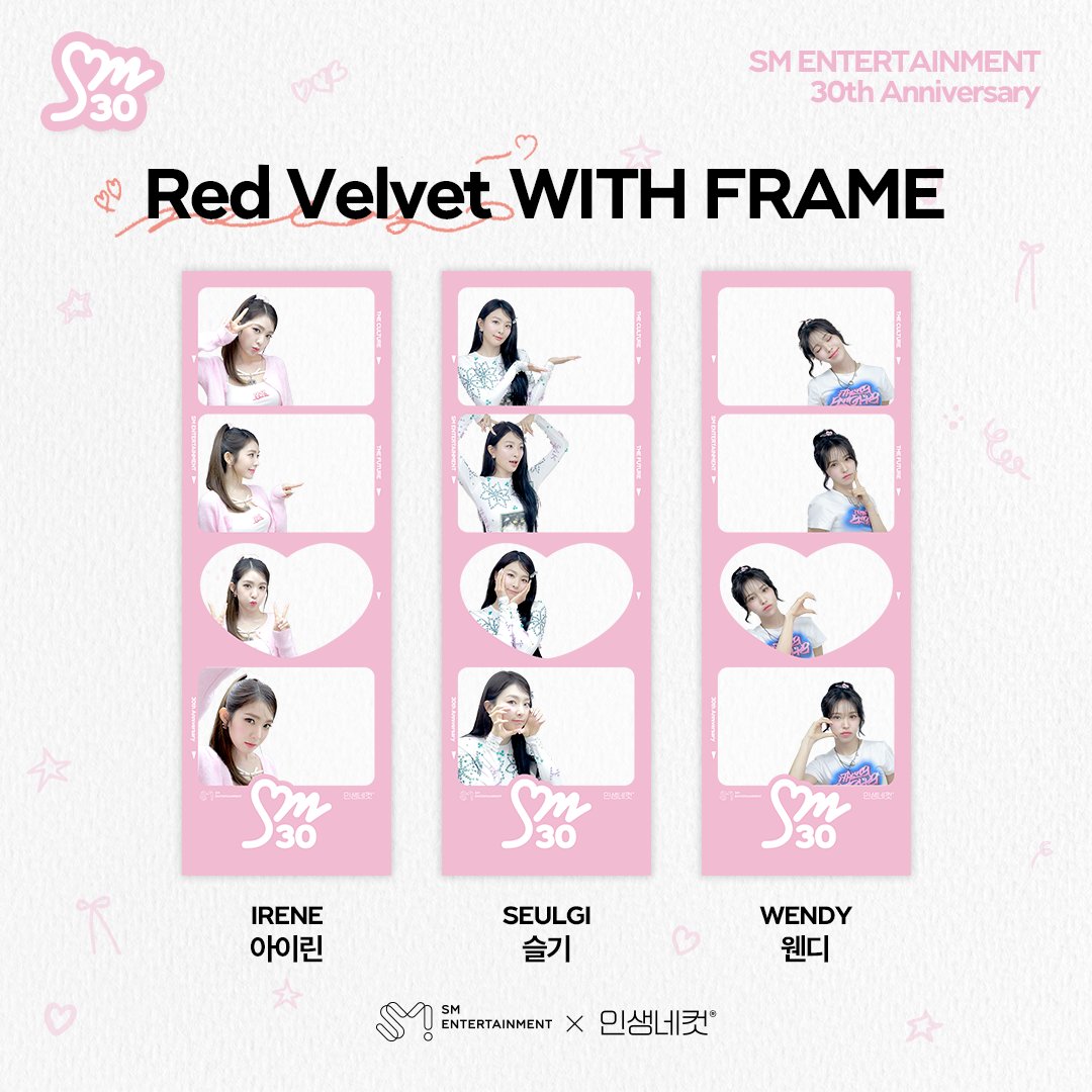 red velvet smtown 30周年 QQ Music 特典 6点セット - メルカリ