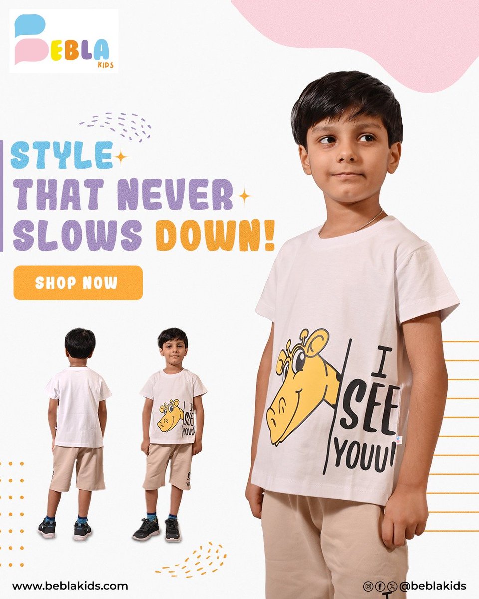 BeblaKids's tweet photo. Outfits that make every moment magical! ✨Let your little ones shine in Bebla Kids’ adorable and comfy clothing. 👕Because they deserve nothing but the best! 🌟💖

Shop Now: https://t.co/BeK02Os0S8
.
.
.
#beblakids #kidsfashion #trendytots #littletrendsetters #kidswear https://t.co/VJKpndRCT5