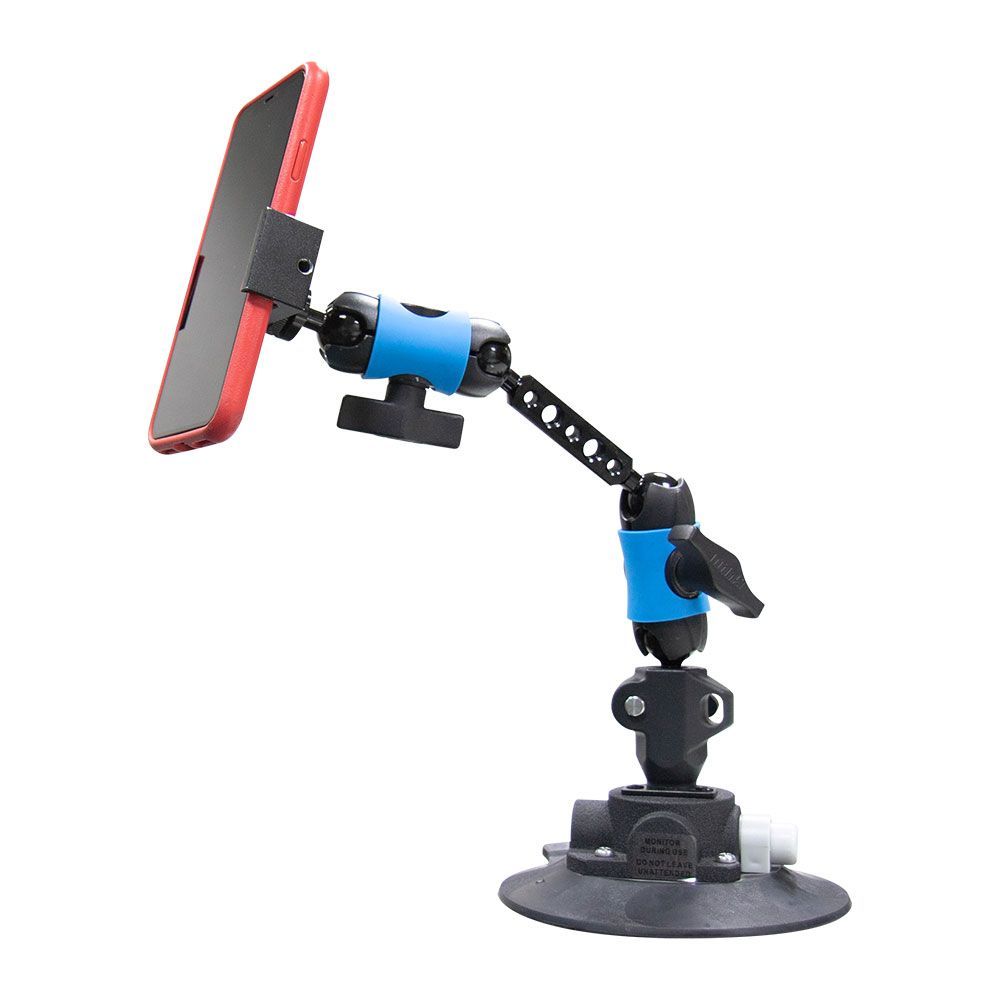 KUPOCARE's tweet photo. Secure &amp; position your phone with ease using KM-110! Features a 9" Dual Knuckle Arm and strong Magic Suction Cup for stable setups. 📱✨ #MobileMounting #SecureSetup https://t.co/sO077A88n1