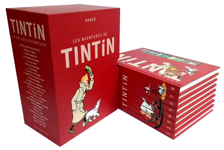 Avui compleixen 96 anys en Tintín i en Milú, creacions d'Hergé. El 10/01/1929 es va començar a publicar 'Tintín al país dels soviets' al núm. 11 de 'Le Petit Vingtième'.

A L'Illa de Còmic, hi teniu informació de les 2 edicions en català de l'<a href="/EdJuventud/">Editorial Juventud</a>: illadecomic.blogspot.com/2018/08/editor…