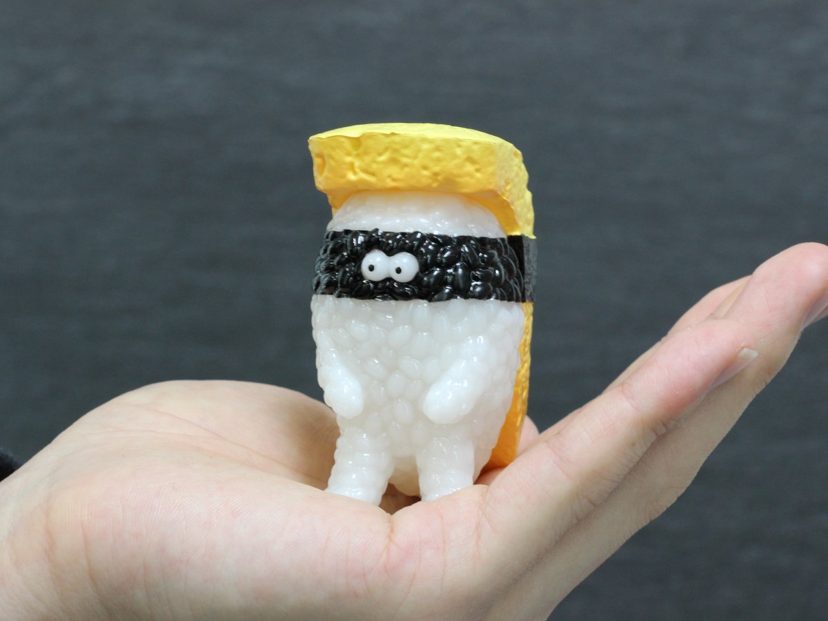 寿司怪獣 #スシエルエー #oneuptoy ナカオテッペイさんデザインの 寿司