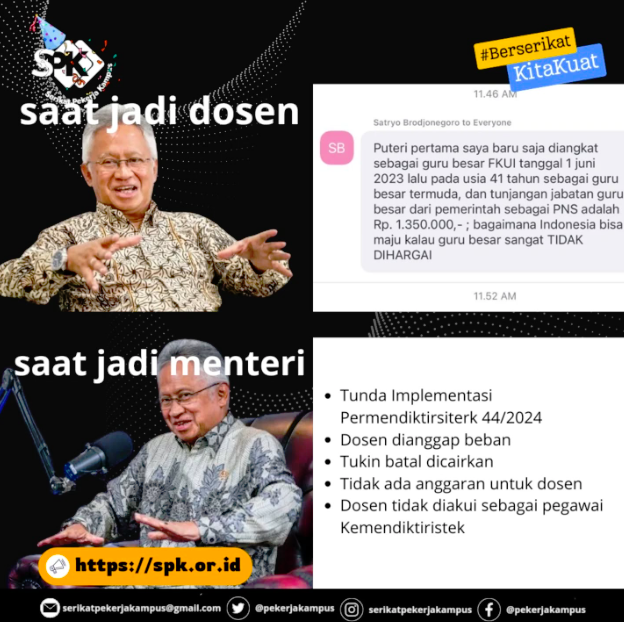 Kacang lupa kulitnya gak sih...

Konon katanya, bedanya akademisi dan politisi itu, kalau akademisi boleh salah, tapi nggak boleh bohong.. beda dengan politisi, boleh bohong tapi gak boleh salah...