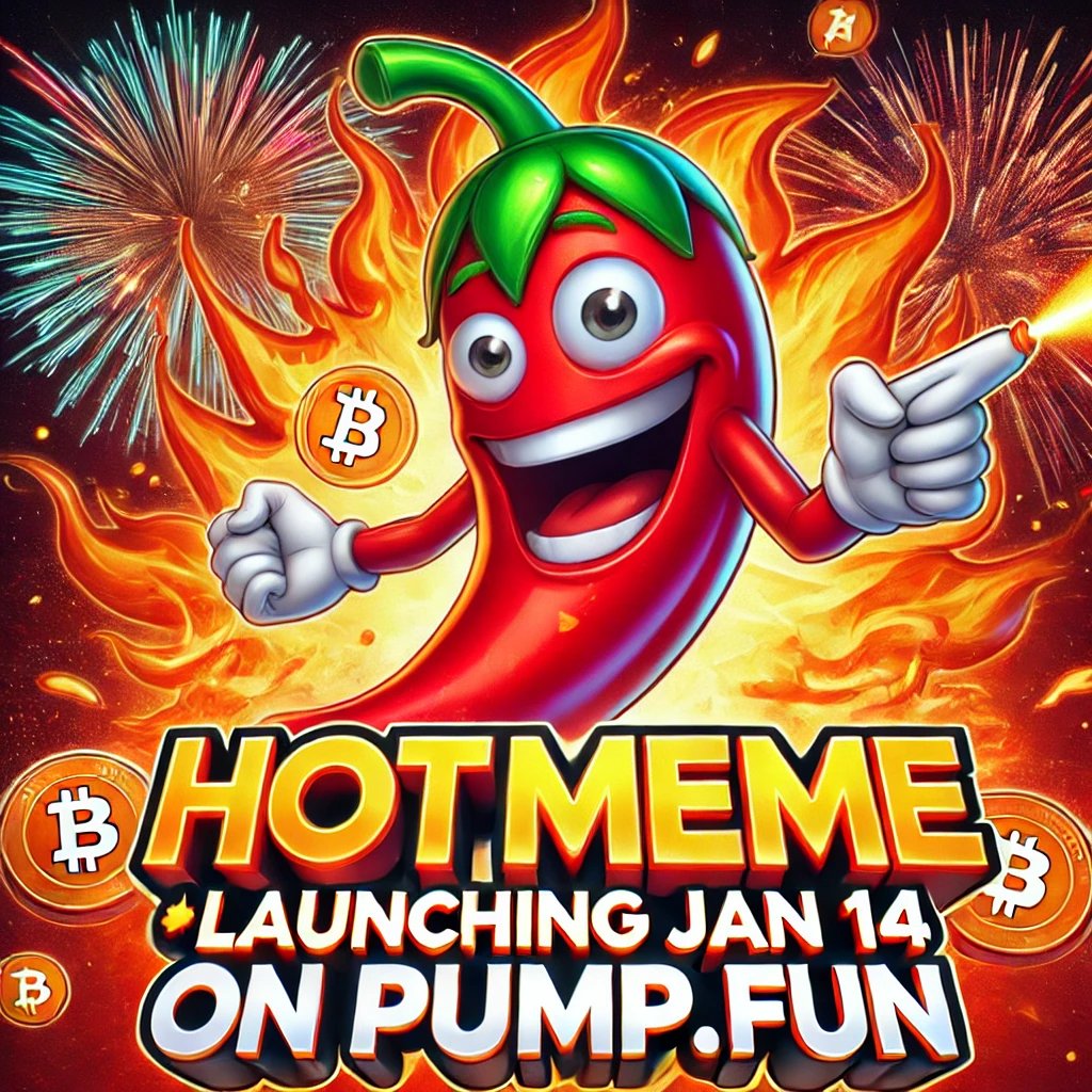 🔥🚀 HOTMEME IS READY TO EXPLODE ON PUMP.FUN THIS TUESDAY, JANUARY 14TH! 🌶️🔥

The big moment has arrived! We are excited to announce that HOTMEME will be officially launched on Pump.fun this Tuesday, January 14th. This is a big step for our project